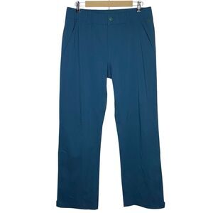 AG Adriano Goldschmied Golf Rain Pants Mens M Blue Green Taped Seams Hiking NEW